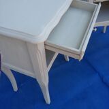 Pair of gray bedside tables