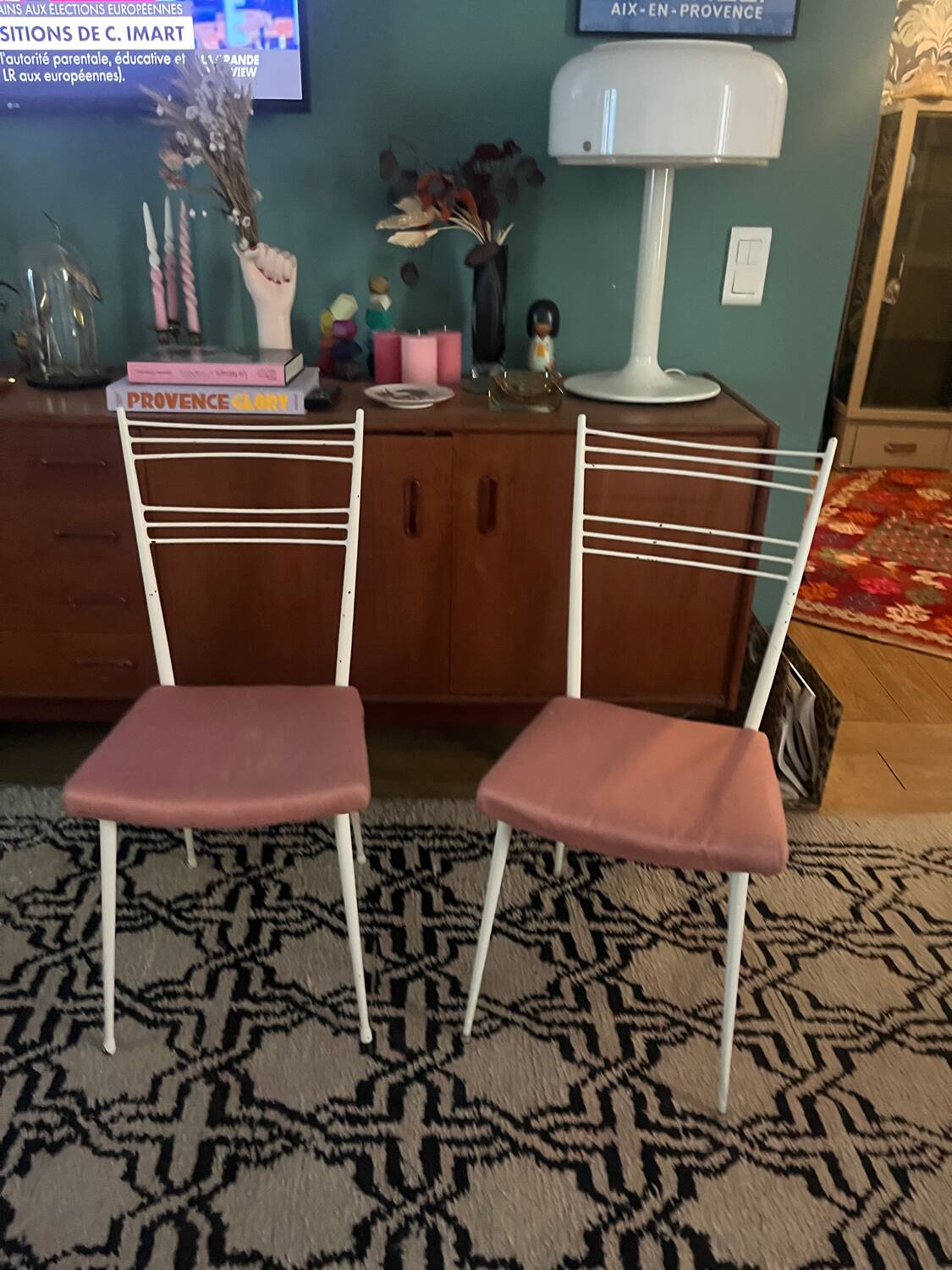 Pair of Colette Gueden chairs