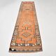 Soft Peach Vintage Boho Chic Floor Runner Rug, 85x331 Cm