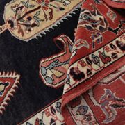 Tapis persan persan vintage fait main- 132x162cm