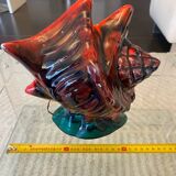 Vintage Vallauris Night Light Lamp in the Shape of a Shell