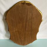 Miroir doré ancien, 44x33 cm