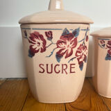 Spice jars Digoin Sarreguemines May model