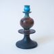 Vintage Vallauris candle holder signed Ferraro in glazed ceramic.
