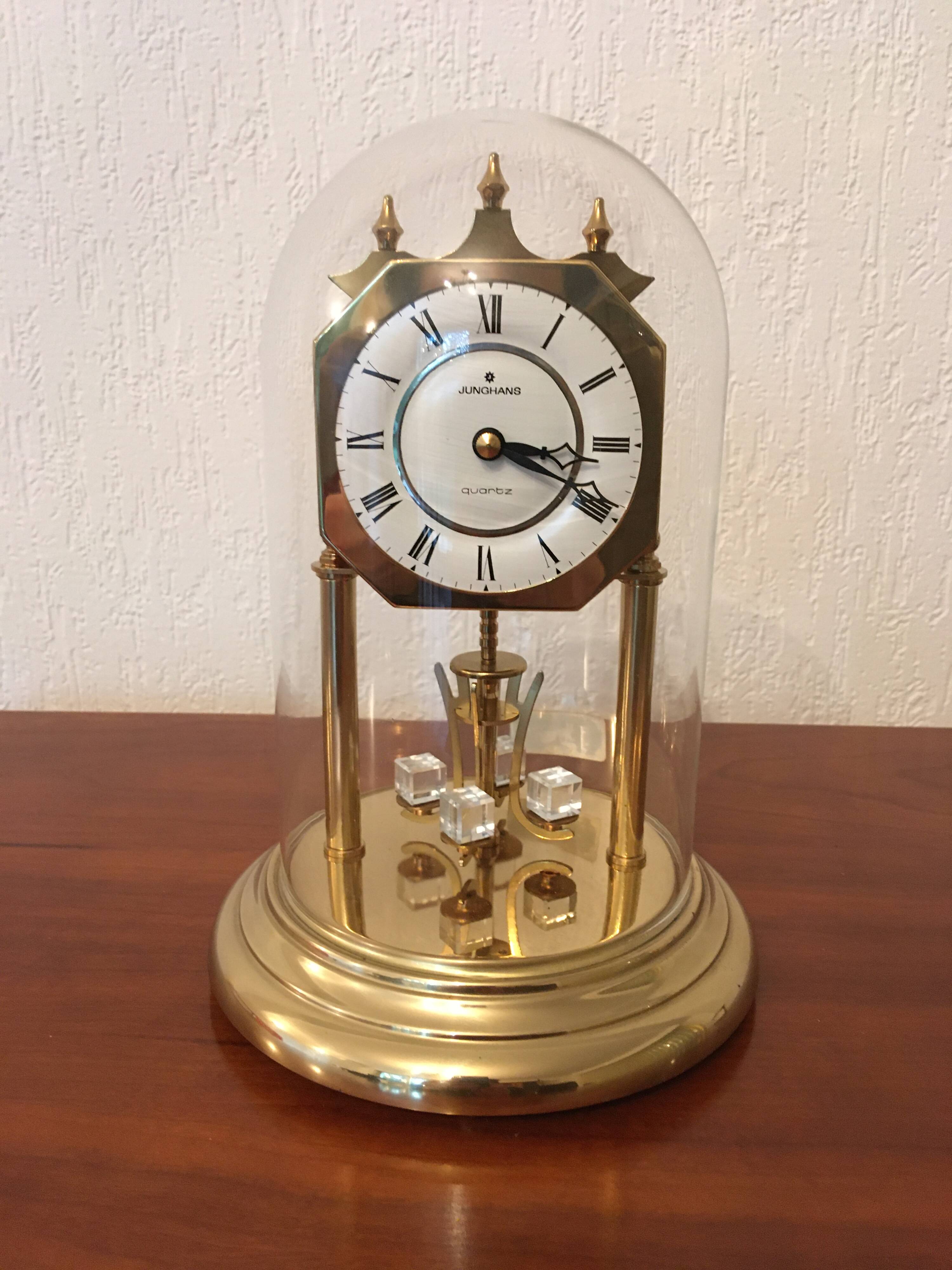 400-day quartz clock by Junghans Swarovski