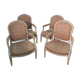 Série de 4 fauteuils époque Louis XVI
