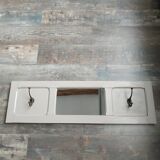 Mirror and hooks