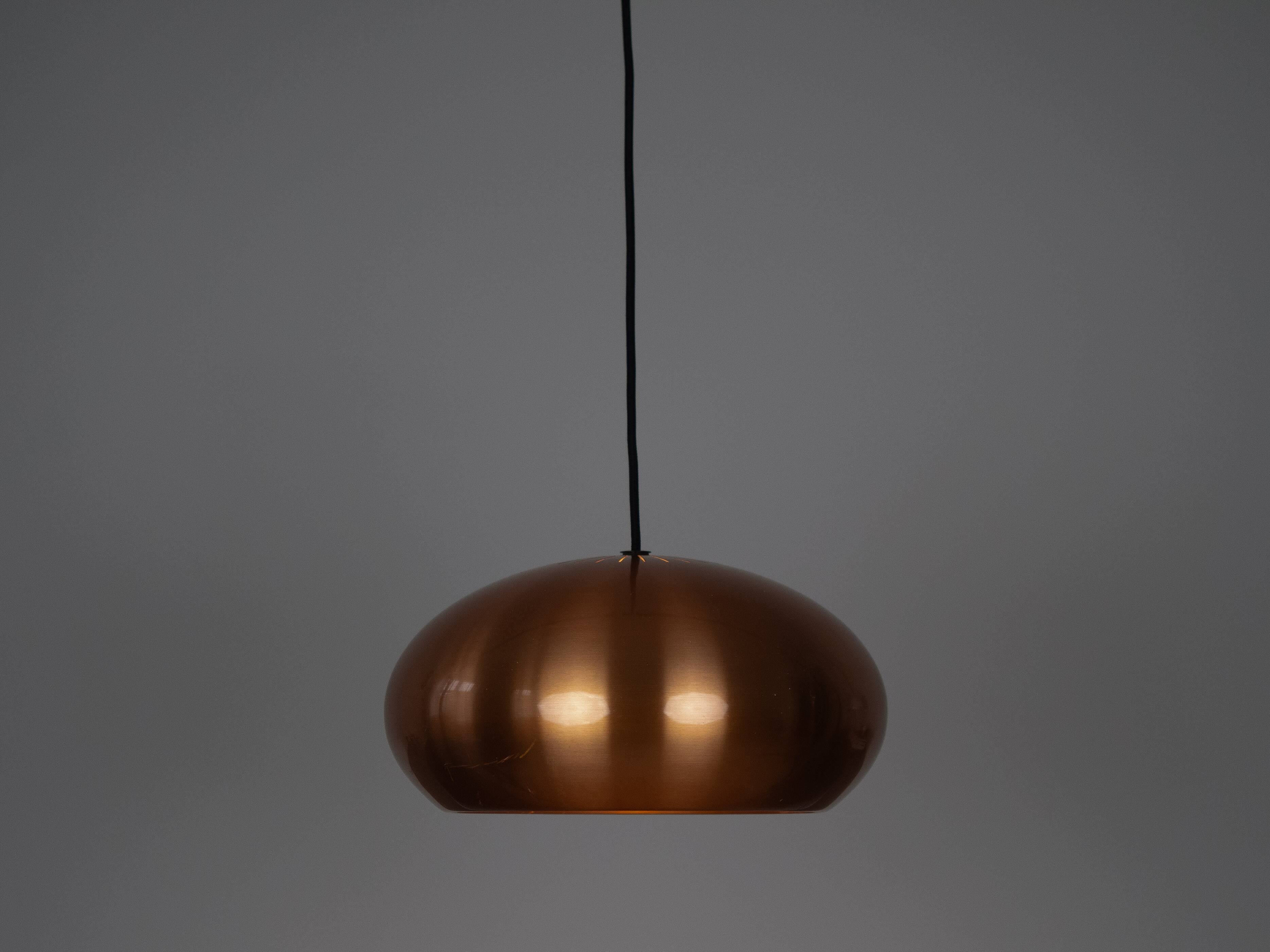 Danish vintage Medio pendant lamp by Jo Hammerborg, Fog og Morup, 1965