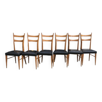 6 60s chairs