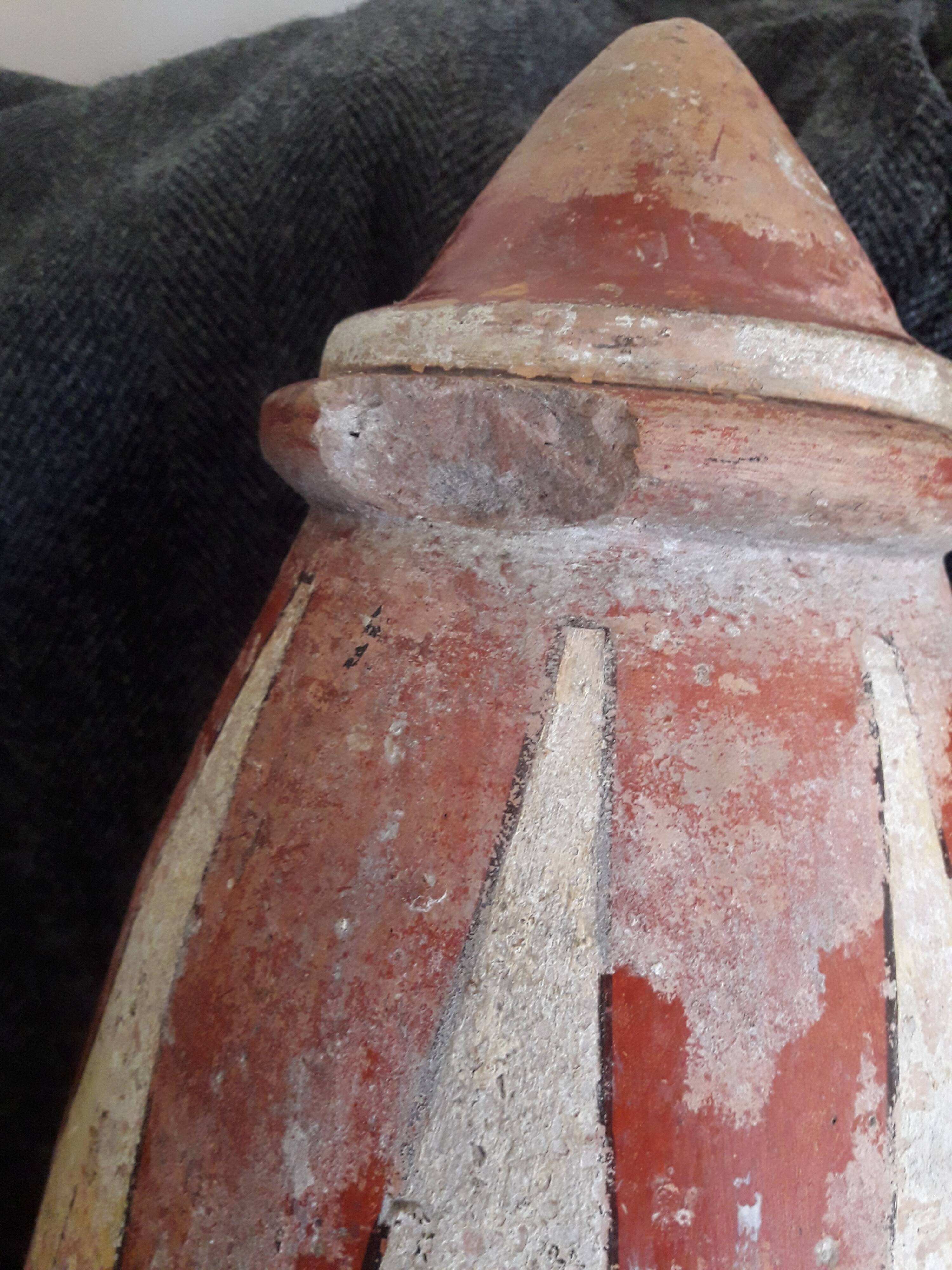Large ancient amphora Nabeul Tunisia – handmade ceramics – 78 cm