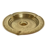 Baroque brass ashtray tray