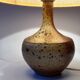 Vintage stoneware lamp