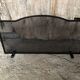 Black Metal Fireplace Fire Screen Vintage Mesh #A609