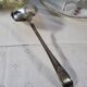 SOH silver metal ladle with shell/foliage decor