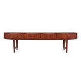 Teak lowboard, Danish design, 1970s, production: Denmark