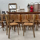 Set of 14 Baumann bistro chairs for "Henri Julien SA"