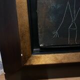 Oil painting by Lucio Renucci "The Cages"