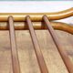 Table basse en rotin et verre