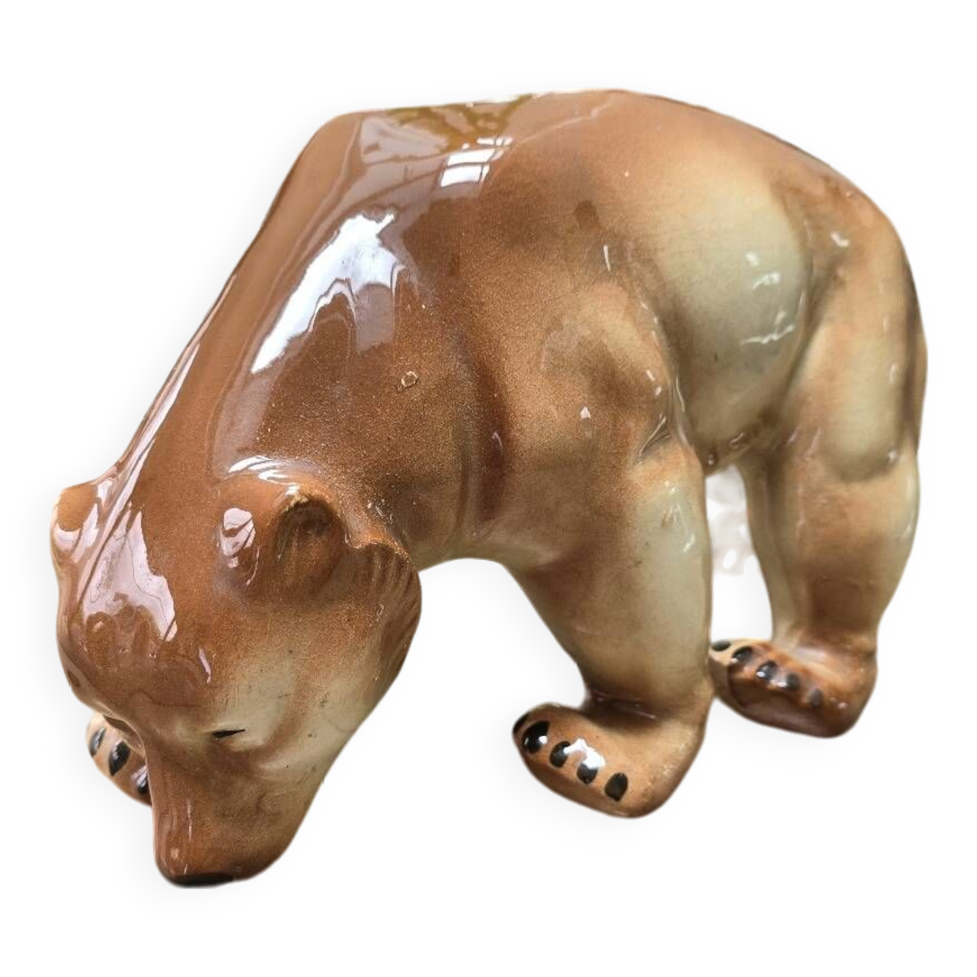 Ceramic bear early 20th century