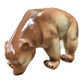 Ceramic bear early 20th century