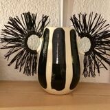 Hand-painted ceramic vase