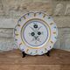 MBFA Pornic wall plate Hand painted Uranie model floral decoration