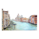Dibujo de Venecia. Grand canal.