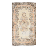 6x10 Shades Of Brown Beige Classic Vintage Rug, 174x303Cm SK 5112