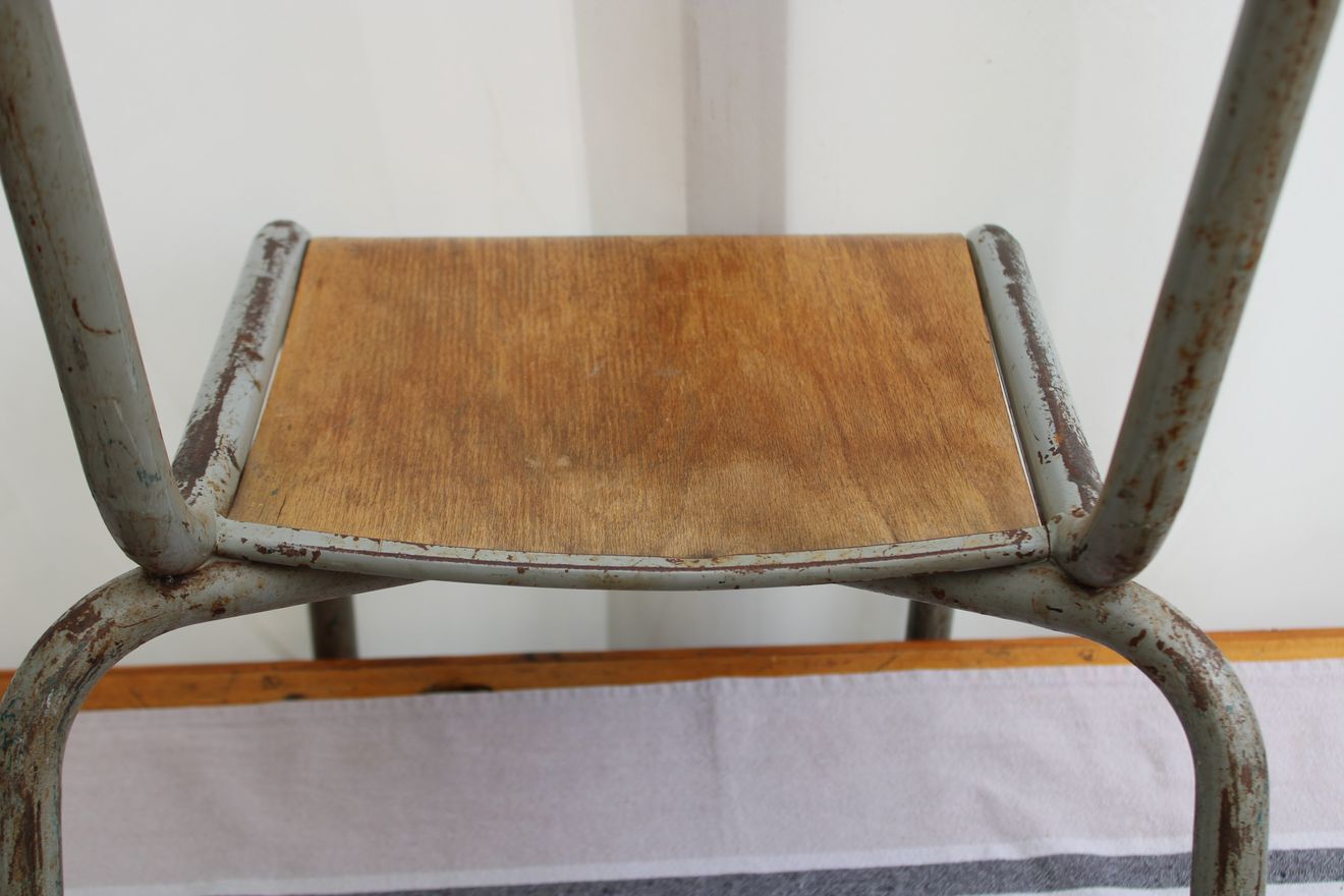 Pair of school chairs