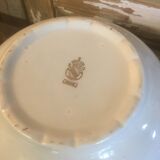 Set of tureen, salad bowl and "Irene" dish in Luneville earthenware