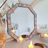 Vintage octagon mirror