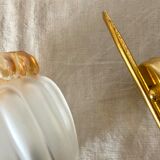 Vintage gold wall lamp