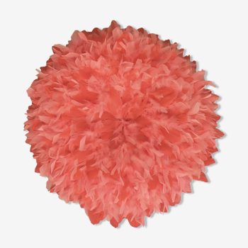 Juju hat Bohemian feathers pink watermelon