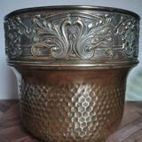 Cache pot laiton frise