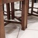 Suite de 6 Chaises chêne Art Déco années 1940