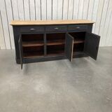 Old three-door sideboard
