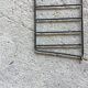 Modular wall shelf Nils Nisse Strinning wood and metal - 1960