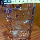 Vase, 1970s, faceted Rosaline