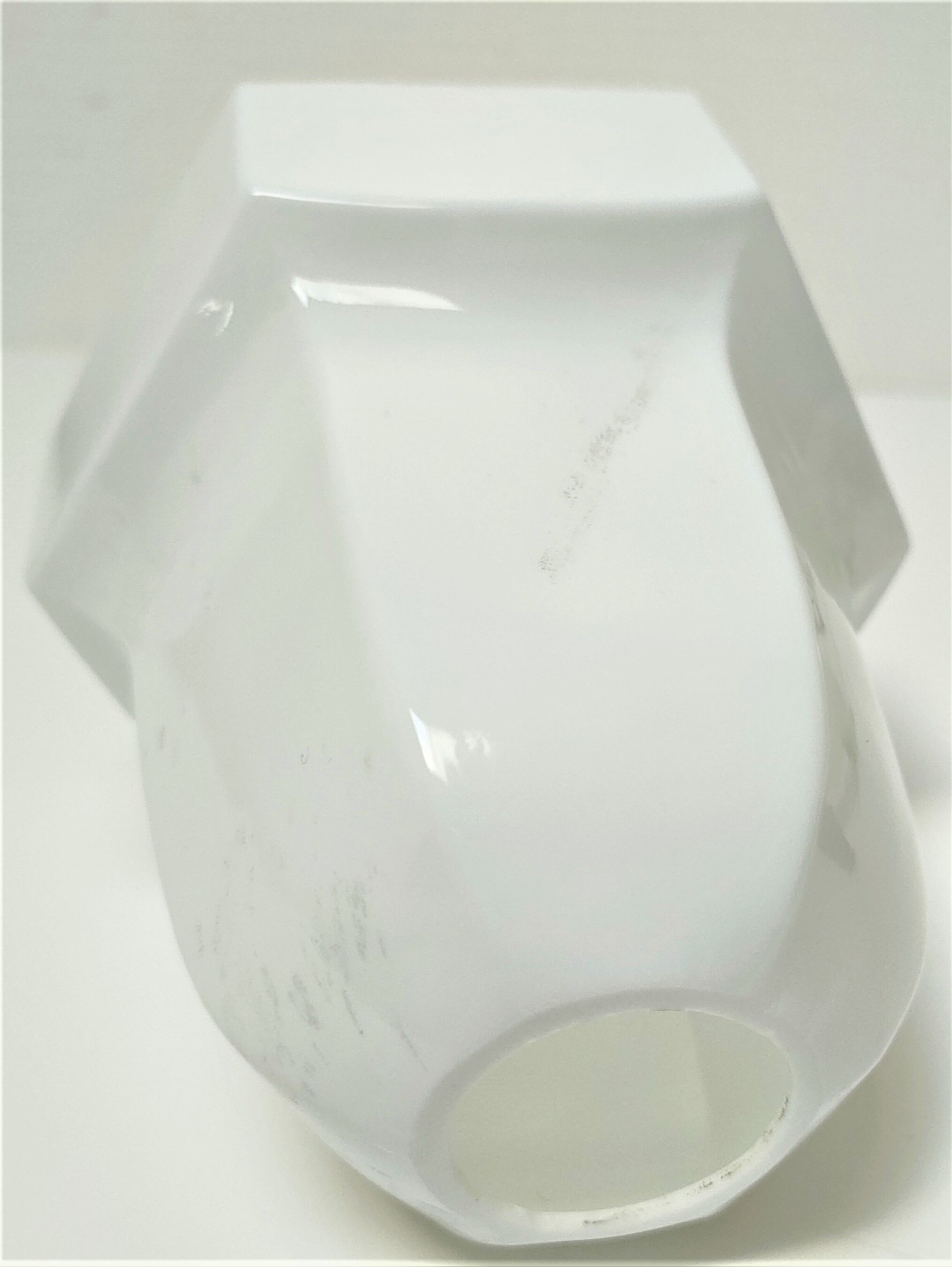Wall lamp Art Deco opaline porcelain years 20-30