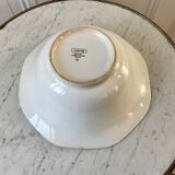 Salad bowl Digoin Sarreguemines model Odette