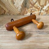 Porte manteau mural en bois