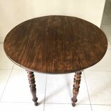 Chestnut round table