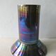 Vase en céramique noire irisée art deco