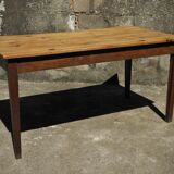 Table de ferme  2 tiroirs