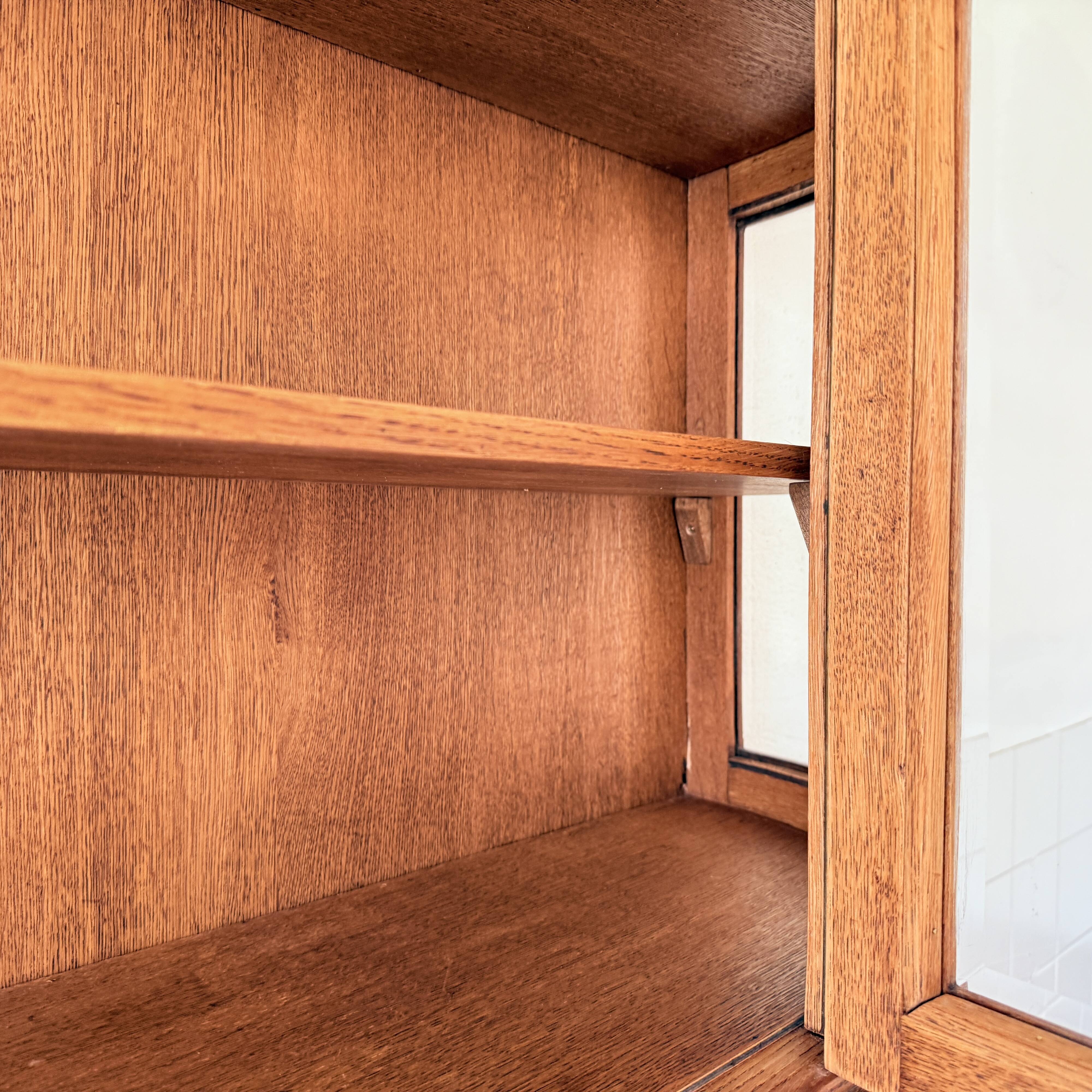 Elegant Art Deco-style hanging display cabinet