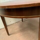 Louis XVI style round table in MAHOGANY XX century