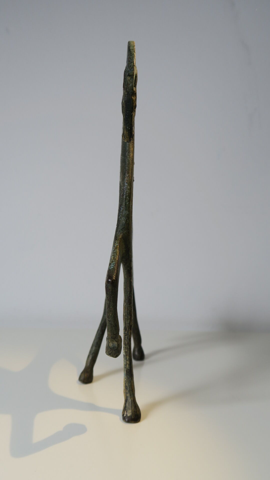 Etruscan horse, bronze, very elegant figurine