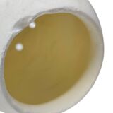 Vintage 1990 Alabaster Egg-Shaped Lamp - Soft Ambient Glow