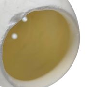 Vintage 1990 Alabaster Egg-Shaped Lamp - Soft Ambient Glow