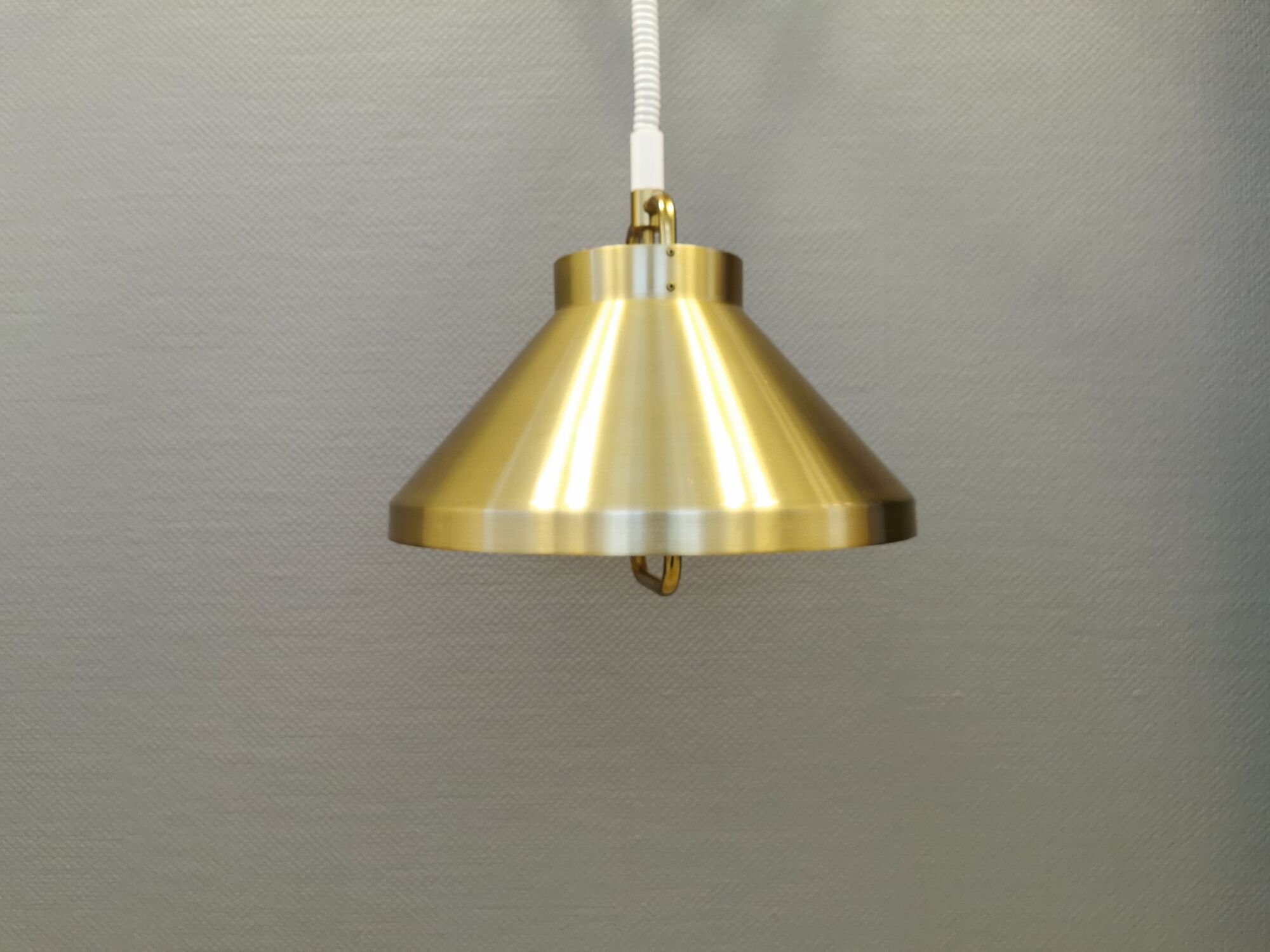 "Tarok" hanging lamp, designed by Jo Hammerborg in 1977 and produced by Fog&Mørup, Denmark